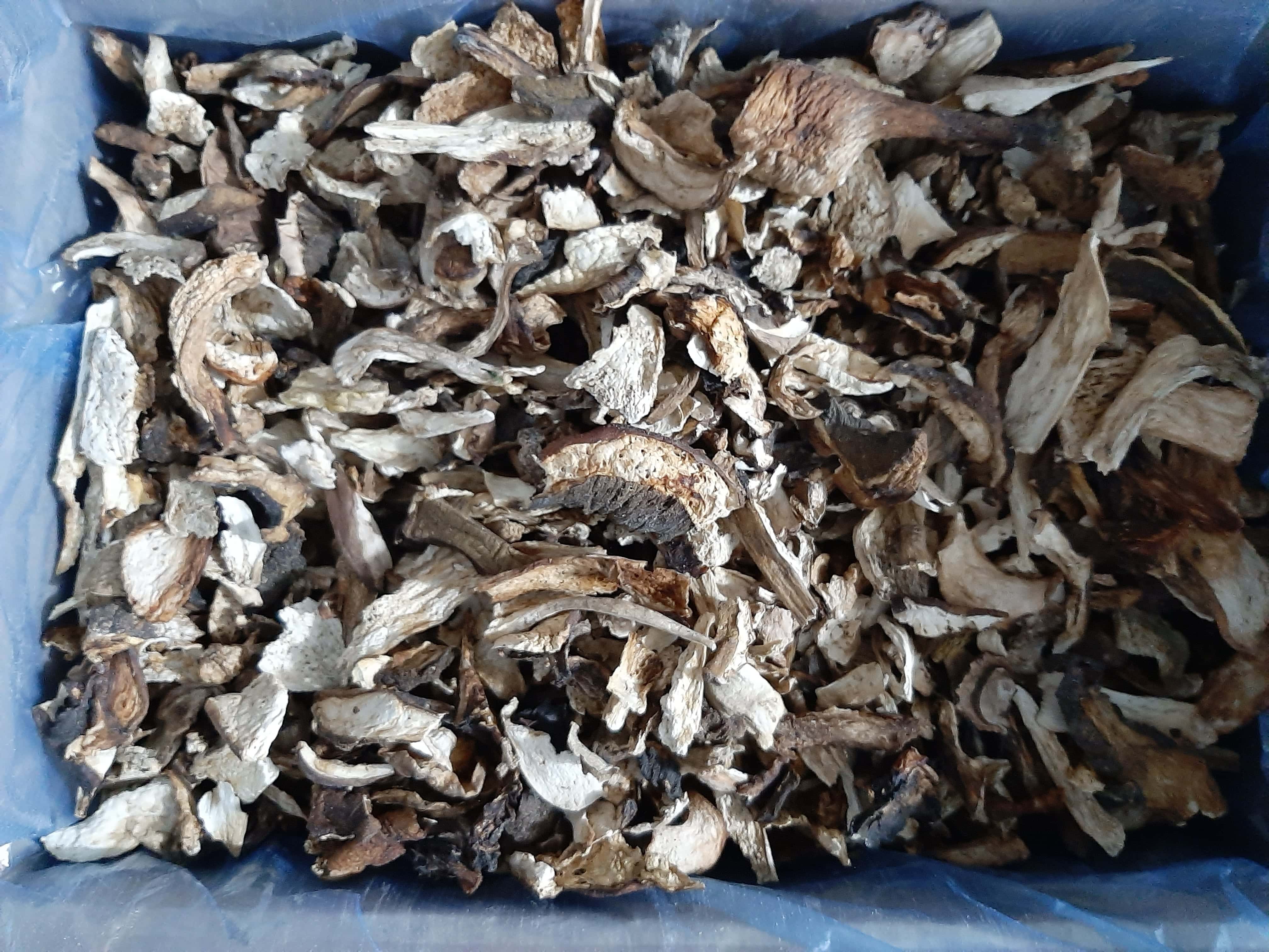 Сушені білі гриби