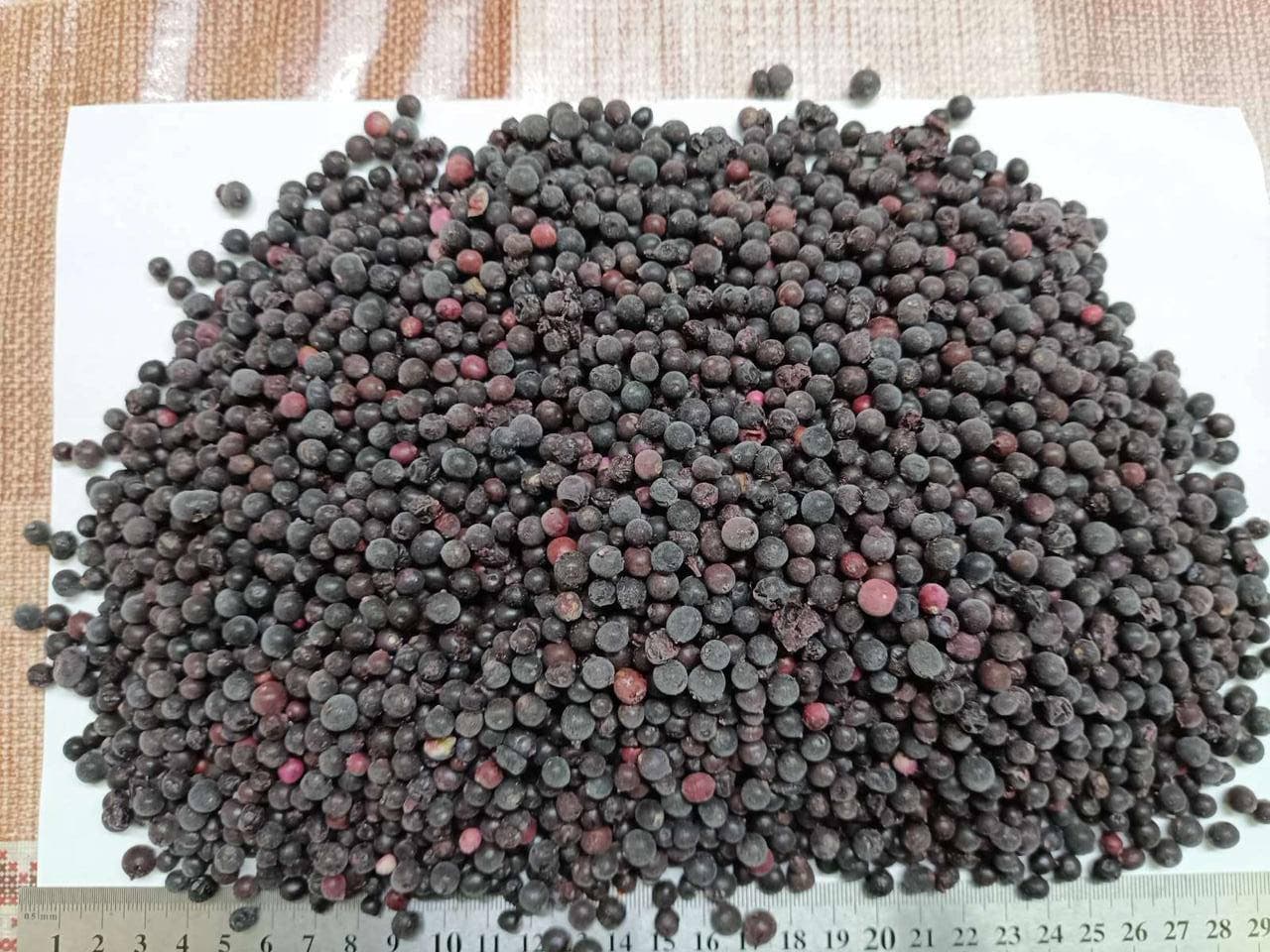 Заморожена бузина очищена